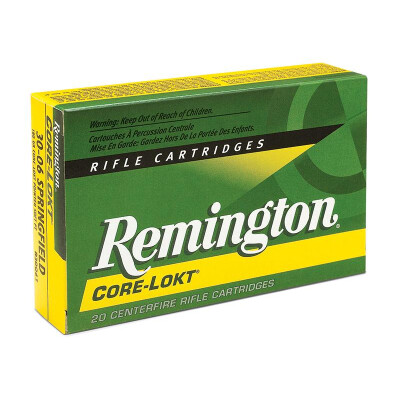 Remington Express .300 Remington SA Ultra Magnum Ammunition 20 Rounds 165 Grain Core-Lokt PSP Soft Point Projectile 3075fps