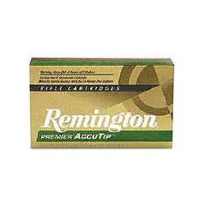 Ammo 7mm-08 Rem Premier 140 Grain AccuTip Bullet 2860 fps 20 Rounds PRA7M08RB