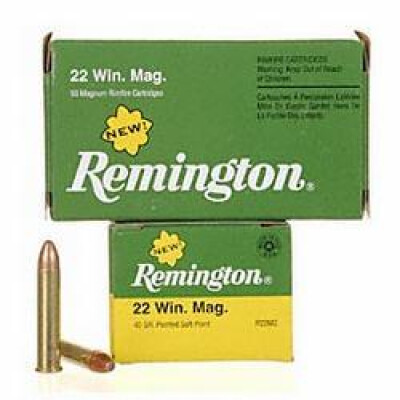 Remington .22 WMR Ammunition 50 Rounds PSP 40 Grain