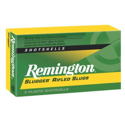 Remington Slugger .410 Ammunition 5 Rounds 2-1/2" Rifled Slug 1/5 oz 5