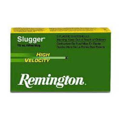 Remington 12 Gauge 3" .875 oz Rifled Slug 5 Round Box