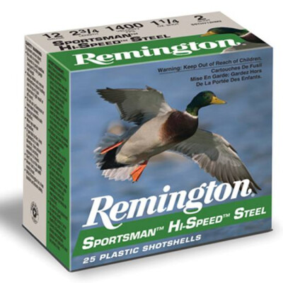 Remington Sportsman 12 Ga 3.5" #2 Steel 1.375oz 25 rds