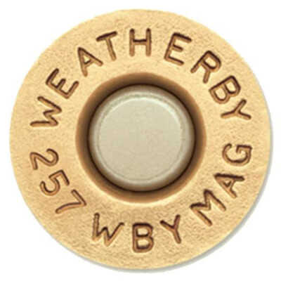 Ammo .257 Wby Mag Weatherby 117 Grain Expanding RN Bullet 3402 fps 20 Rounds H257117RN