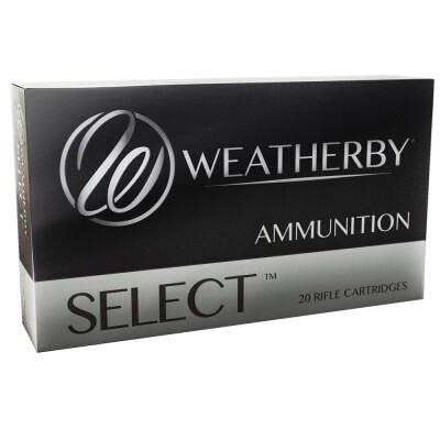 Weatherby Select .270 Weatherby Magnum Ammunition 20 Rounds 130 Grain Spire Point 3375 fps