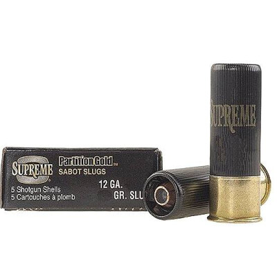 Winchester 20 Gauge Partition Gold 3" Sabot Slug 5 Rounds