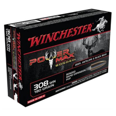 Winchester .308 Win 180 Grain Bonded PHP 20 Round Box