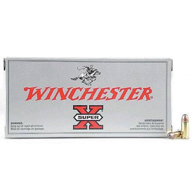 Winchester Super-X .38 S&W 145 Grain LRN 50 Round Box