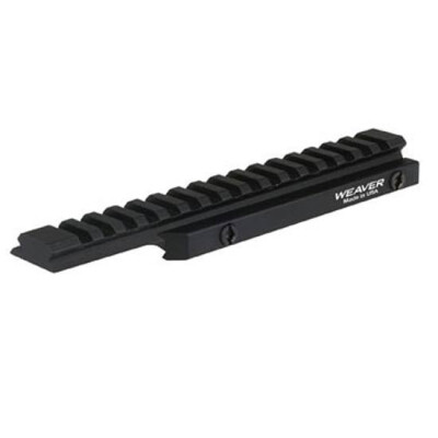 Weaver AR Flat Top Riser Rail Aircraft Grade Aluminum 99673