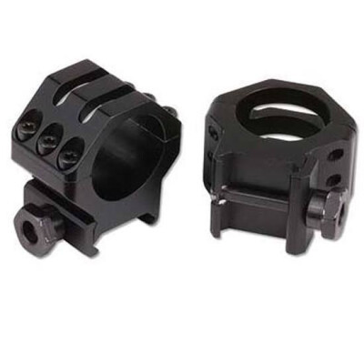 Weaver Tactical 6 Hole Ring 30mm Tube Medium Matte Finish Black 99693