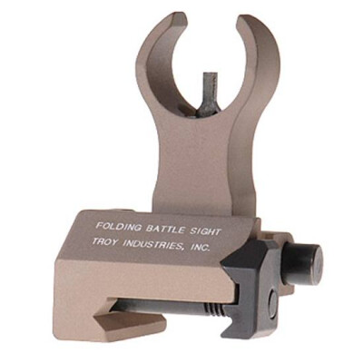 Troy Industries AR-15 HK Style Front Folding Battle Sight FDE SSIG-FBS-FHFT-00