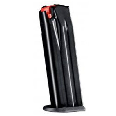 Walther, PPQ M1 Magazine, 15 Rounds, 9mm, Steel, Matte Black