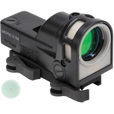 Meprolight M21 Reflex Sight 1x30mm 5.5 MOA Illuminated Dot Black