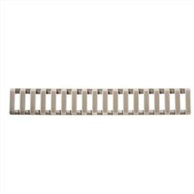 ERGO Low Profile Picatinny Ladder Rail Cover 18 Slot Santoprene 3 Pack Dark Earth 4373-3PK-DE