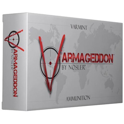 Nosler Varmageddon .308 Winchester Ammunition 20 Rounds PT Flat Base 110 Grain