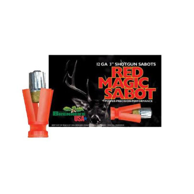 Brenneke 12 Ga 3" 1 oz Red Magic Sabot Slug 5 Rounds