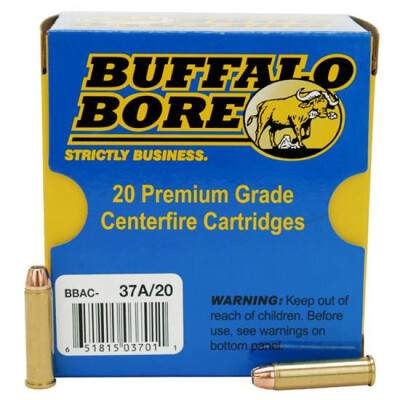 Buffalo Bore .327 Federal Mag 100 Grain JHP 20 Round Box