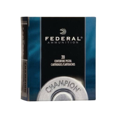Ammo .32 S&W Long Federal Champion 98 Grain Lead Round Nose Bullet 780 fps 20 Rounds C32LB