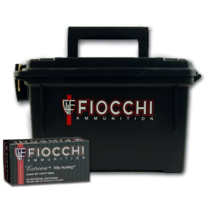 Fiocchi Extrema .223 Remington Ammunition 200 Round Ammo Can V-MAX BT 40 Grain