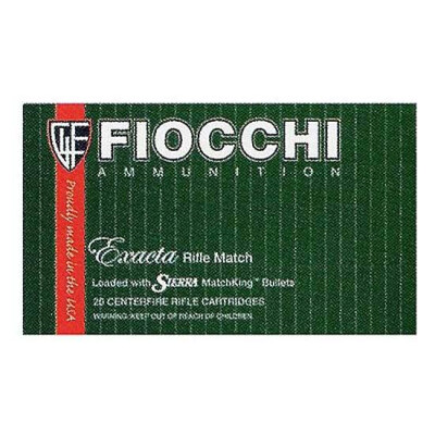 Fiocchi .30-06 SPRG 168 Grain SMK BTHP 20 Round Box