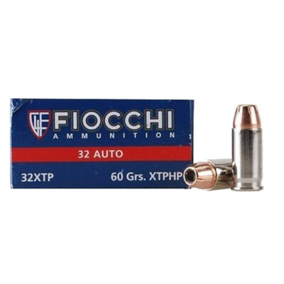 Fiocchi Extrema .32 ACP 60 Grain XTP HP 50 Round Box