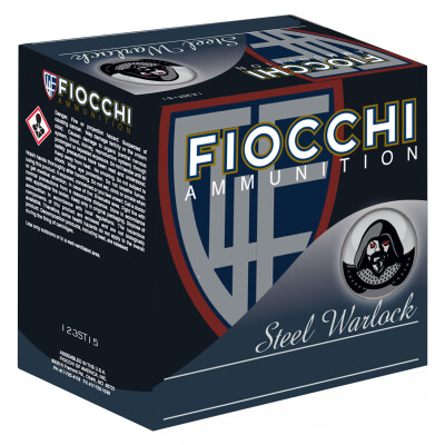 Fiocchi Steel Warlock 12 Gauge Ammunition 3" #2 1-1/5 oz Steel Shot 1550 fps