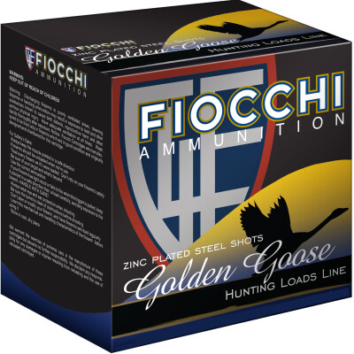 Fiocchi EXTREMA Golden Goose 12 Gauge Ammunition 3-1/2" #2 1-5/8oz Steel Shot 1430fps