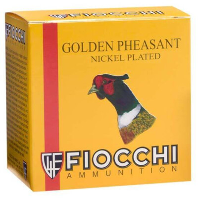 Fiocchi Golden Pheasant 28 Gauge Ammunition 25 Rounds 2-3/4" #5 Plated Lead 7/8oz