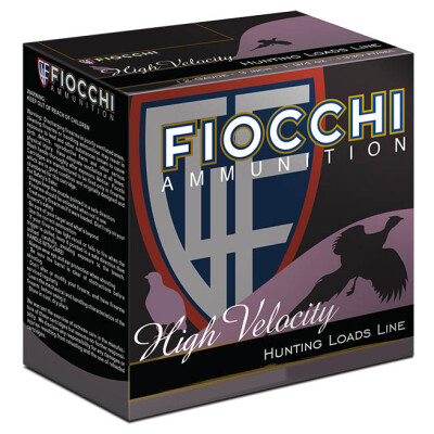 Fiocchi Optima Specific High Velocity 20 Gauge Ammunition 2-3/4" #7.5 Shot 1oz Lead 1220fps