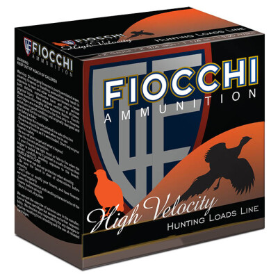 Fiocchi High Velocity 20 Gauge Ammunition 3" #5 Shot 1-1/4oz Lead 1200fps