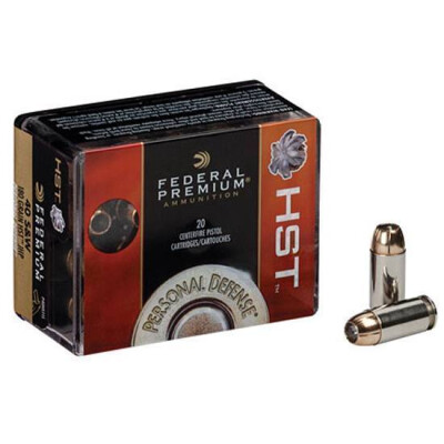 Federal Premium .45 ACP Ammunition 20 Rounds HST JHP 230 Grain