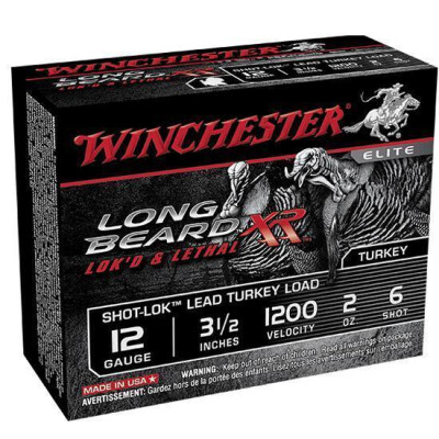 Winchester Long Beard XR 12 Ga 3.5" #6 Lead 2oz 10 rds