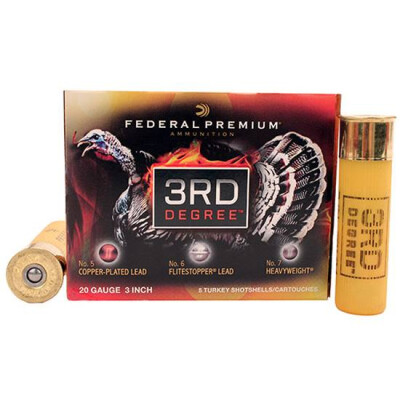 Federal 3rd Degree 20 Ga 3" #5,6,7 Lead 1.375oz 5 Rounds