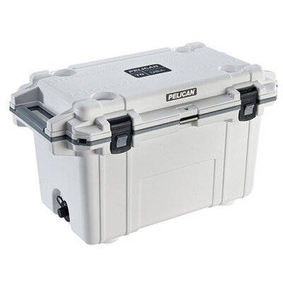 Pelican Elite Coolers 70 Quart Cooler White/Gray