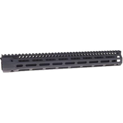 Troy Industries AR-15 SOCC BattleRail 15.125" M-LOK Compatible Low Profile Free Float Handguard Aluminum Black
