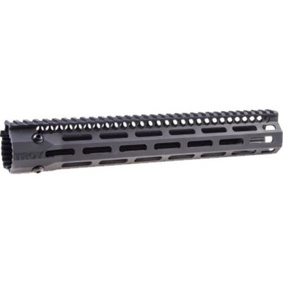 Troy Industries AR-15 SOCC BattleRail 12.5" M-LOK Compatible Low Profile Free Float Handguard Aluminum Black