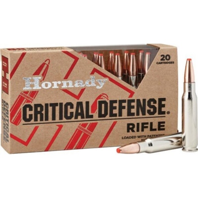 Hornady Critical Defense .308 Winchester Ammunition 20 Rounds FTX 155 Grain