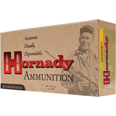 Hornady Custom .243 Winchester Ammunition 20 Rounds V-MAX 87 Grain