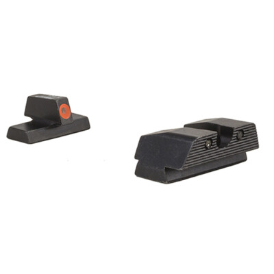 Trijicon Beretta APX HD XR Night Sight Set Green Tritium with Orange Outline Steel Black