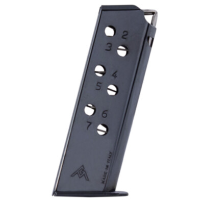 Mec-Gar Walther PPK 7 Round Magazine .32 ACP Carbon Steel Tube Blued Finish