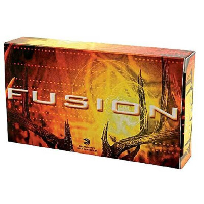 Federal Fusion .338 Federal Ammunition 20 Rounds Bonded SP 200 Grain