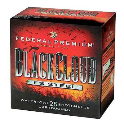 Federal Black Cloud 12 Gauge Ammunition 25 Rounds 3" BBB Steel 1.5oz