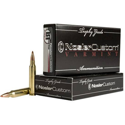 Nosler Custom .223 Rem 35 Grain Trophy BTLF 20 Round Box