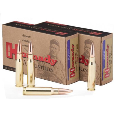 Hornady Match .308 Win 155 Grain OTM 20 Round Box