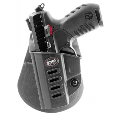 Fobus Evolution Holster For Ruger SR22 Left Hand Paddle Attachment Polymer Black