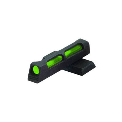 HiViz Litewave Front Sight For Ruger GP100 Red Green White Interchangeable LitePipe Steel Black GPLW01