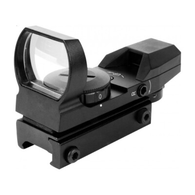AIM Sports Warfare Edition Relfex Sight Red Dot Multiple Reticles 3 MOA Black Finish RT4WF1
