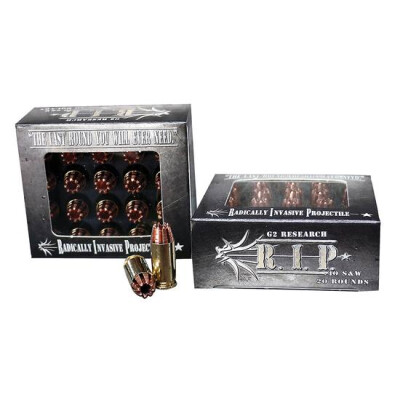 G2 Research .357 SIG 92 Grain Copper RIP HP 20 Round Box