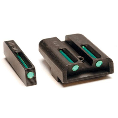 TRUGLO Brite-Site TFX Sight Low Green Front and Rear for GlockS TG13GL1A