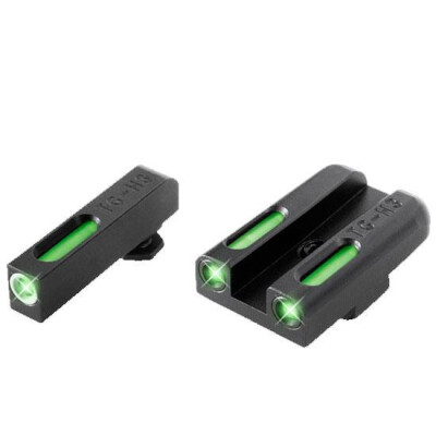 TruGlo TFX Sights Tritium + Fiber-Optic For Glock 42/43
