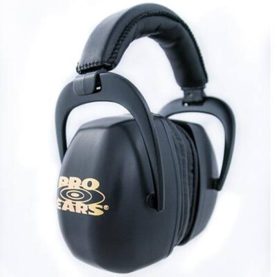 Pro Ears Passive Hearing Protection Black PEUPB